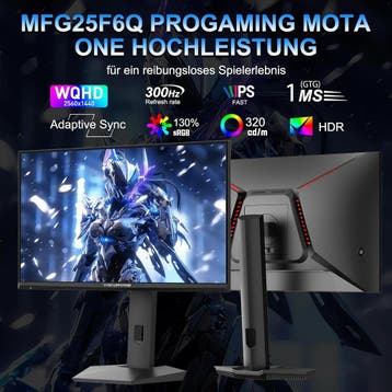 Gaming Monitor - Beeldscherm computer - 24,5 inch - 300Hz -, Verzenden, Zo goed als nieuw