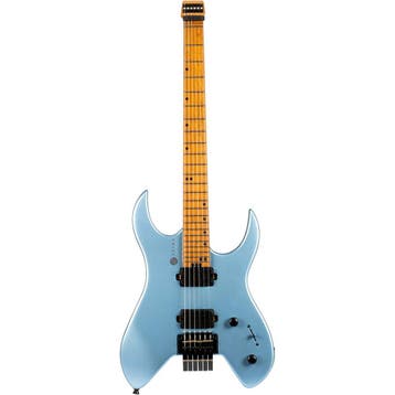 Spira S-400 MPB Headless Elektrische Gitaar Blue, Ophalen of Verzenden, Nieuw