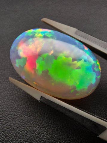 26ct Natural Opal Top Quality with 4K video Cabochon -