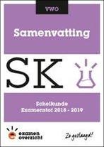ExamenOverzicht   Samenvatting Scheikunde VWO 9789492871879, Zo goed als nieuw