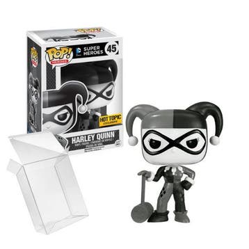 Funko Pop!  Harley Quinn (Black & White) #45 Hot Topic, Verzamelen, Poppetjes en Figuurtjes, Verzenden, Nieuw