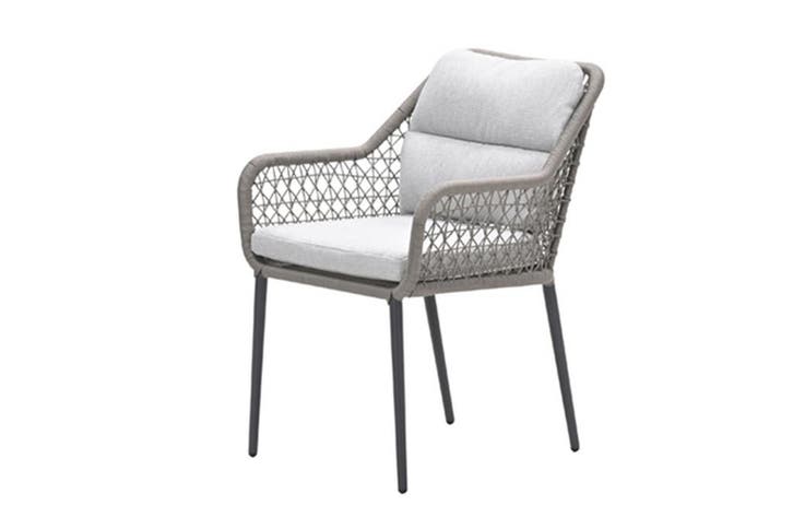 GI Toledo dining tuinstoel - Taupe/Zand, Tuin en Terras, Tuinstoelen, Nieuw, Overige materialen, Verzenden