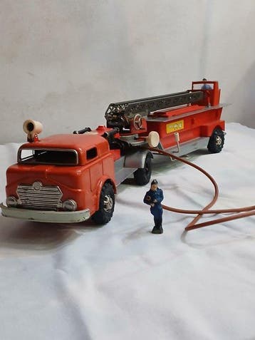 Gama - Blikken speelgoed - Autopompa - 1950-1960 - Duitsland