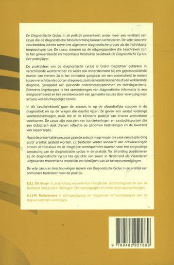 De diagnostische cyclus in de praktijk 9789462921689, Boeken, Studieboeken en Cursussen, Verzenden, Zo goed als nieuw, E.E.J. de Bruijn