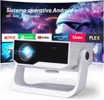 Videoprojector 1080P 4K - Android 10 | Retourdeal 53% Kor..., LED, Wielio, Nieuw, Ophalen of Verzenden