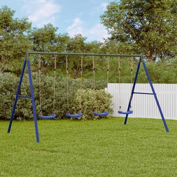 vidaXL Schommelset met 4 schommels, Verzenden, Nieuw