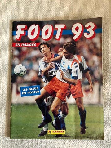 1992/93 Panini Foot 93 France Zinedine Zidane - 1 Incompleet, Nieuw