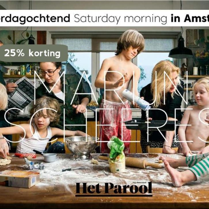 Zaterdagochtend / Saturday Morning in Amsterdam, Boeken, Kunst en Cultuur | Fotografie en Design, Zo goed als nieuw, Verzenden
