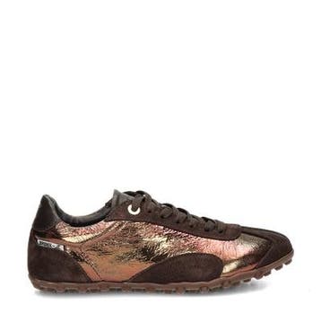 Bronx Gravit-yy lage sneakers voor dames in het Bruin, Bronx, Bruin, Verzenden, Nieuw