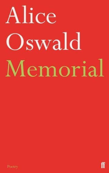 9780571274185 Memorial Alice Oswald, Verzenden, Nieuw, Alice Oswald