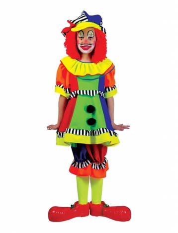 Clown Kostuum Kind Strepen, Ophalen of Verzenden, Nieuw