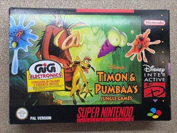 Nintendo - Snes - BRAND NEW OLD STOCK - Disneys: Timon &, Nieuw