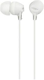 Sony MDR-EX15LP - In-ear oortjes - Wit, Audio, Tv en Foto, Koptelefoons, Verzenden, Nieuw