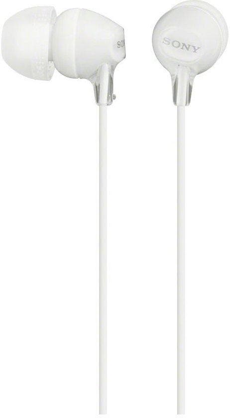 Sony MDR-EX15LP - In-ear oortjes - Wit, Audio, Tv en Foto, Koptelefoons, Verzenden
