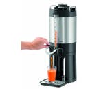 Iso-Dispenser zilver/zwart 8L | Voor warme en koude dranken, Verzenden, Nieuw in verpakking