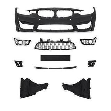 M3 Look Voorbumper BMW 3 Serie F30 LCI F31 LCI B4109, Nieuw, Voor, BMW, Bumper