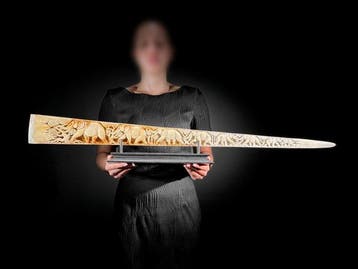 GEEN RESERVEPRIJS - Prachtige extra grote uitgehouwen, Antiek en Kunst, Kunst | Niet-Westerse kunst