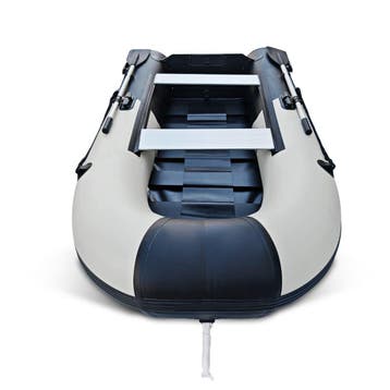 Rubberboot Selakos 330-SL 330 cm - lattenbodem - grijs/zwart, Watersport en Boten, Overige merken, PVC, Nieuw, Ophalen of Verzenden