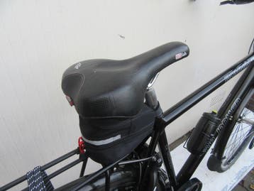Afgeprijsde Jan Janssen vakantiefiets, met Rohloff, nr 6258, 28 inch, Gebruikt, 10 tot 15 versnellingen, Velgrem