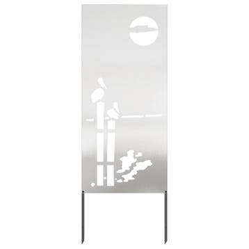 Privacy Scherm RVS 140cm | 34% Korting | Tweedekansje, Tuin en Terras, Tuinschermen, Staal, Minder dan 100 cm, 100 tot 150 cm