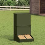 vidaXL Varkensvoeder Olijf Groen 55 x 51 x 91,5 cm, Dieren en Toebehoren, Verzenden, Nieuw