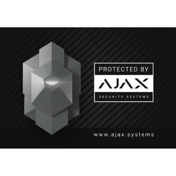 Ajax Systems Sticker 150 x 100mm English (Shield), Ophalen of Verzenden, Nieuw