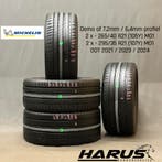 265/40/21 295/35/21 MO1 Michelin zomerbanden 7,2/6,4mm 4X, Auto-onderdelen, Banden en Velgen, Gebruikt, 265 mm, Band(en), Personenwagen