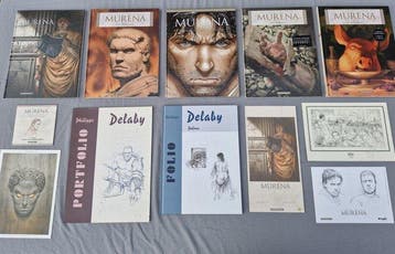 Murena T6 à T10 + 2x portfolio + 5x ex-libris - 5x C - EO/TL, Nieuw