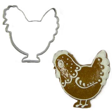 BrandNewCake Uitsteker Kip RVS 6cm, Verzenden, Nieuw