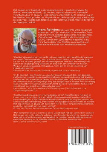 Kwaliteit als ervaring 9789463711173 Hans Reinders, Verzenden, Zo goed als nieuw, Hans Reinders