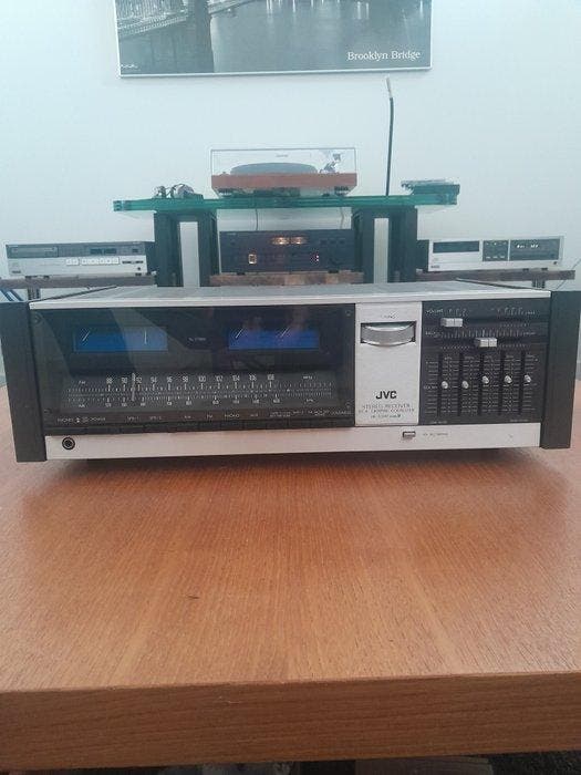 JVC - JR-S300 mark II Solid state stereo receiver, Audio, Tv en Foto, Radio's