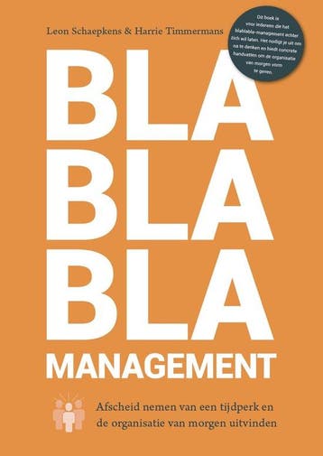 9789090393865 Blablabla-management | Tweedehands, Verzenden, Zo goed als nieuw, Leon Schaepkens