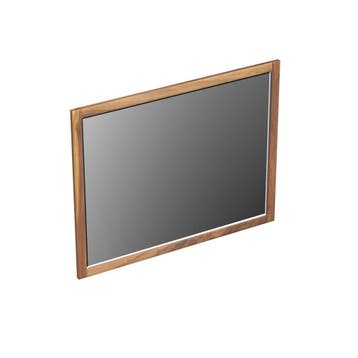 Spiegel Forzalaqua Gela 100x2x80 Cm Noten Pure Walnut, Ophalen of Verzenden, Nieuw