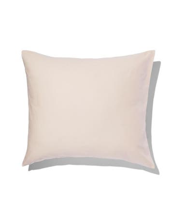 HEMA Kussensloop 60x70cm zacht katoen beige, Verzenden, Nieuw, Beige