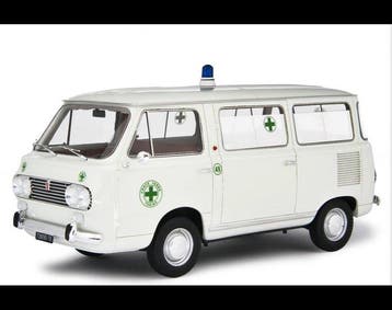 Laudoracing 1:18 - Model kleine stadsauto - Fiat 850, Nieuw