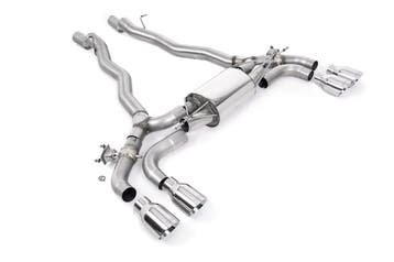 As-back | BMW 5 Series | Milltek Sport Quad 100 mm GT100, Verzenden, Nieuw