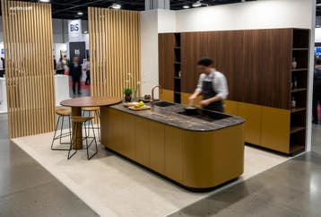 Toonzaalkeuken  Vanden Borre Kitchen Oak Mocca, Nieuw