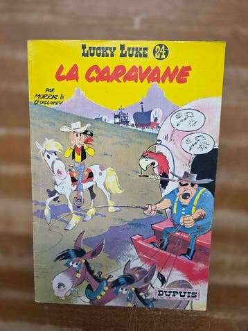 Lucky Luke T24 - La Caravane - B - 1 Album - Eerste druk -, Nieuw