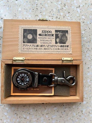 Klok - Metaal - 1990-2000 - Wandklok - Zippo