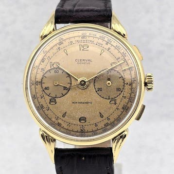 Chronographe Suisse - Clerval - BI-Compax - Cal. Landeron 48, Nieuw