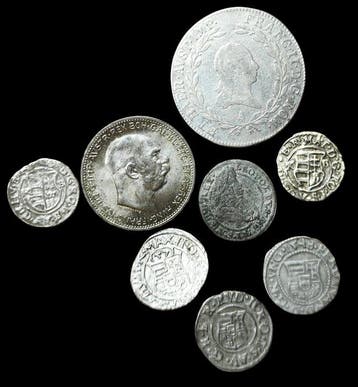 Europa, Oostenrijk. Set of 8 coins, various denominations