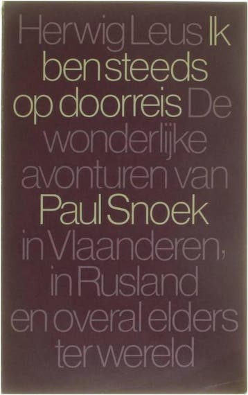 Ik ben steeds op doorreis - Leus 9789022308998, Verzenden, Gelezen, Leus