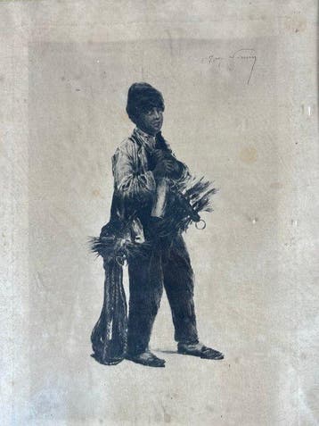 Henry Somm (1844-1907) - Le petit ramoneur Savoyard, Antiek en Kunst