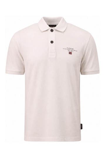 Napapijri Polo in maat M Wit, Verzenden, Gedragen, Wit, Napapijri