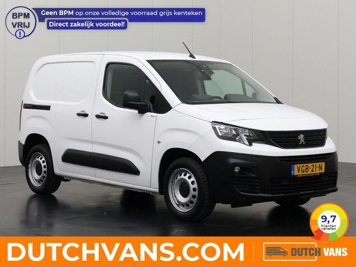 Peugeot Partner Bestelbus 1.5 | wit, Auto's, Bestelauto's, Lease, Handgeschakeld, BTW verrekenbaar, Diesel, Wit, Euro 6, Peugeot
