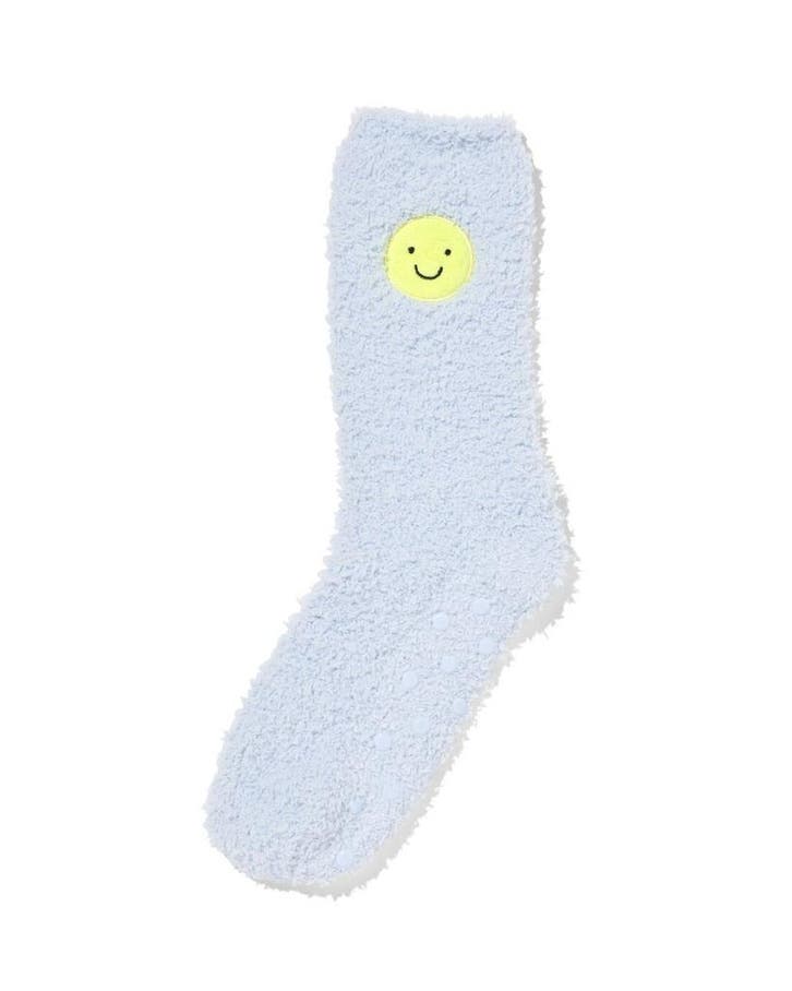 HEMA Huissokken maat 36-41 fluffy lichtblauw, Kleding | Dames, Sokken en Kousen, Nieuw, Verzenden