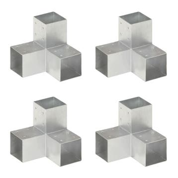 Tuinpaal Verbinder 91mm | Set 4 stuks | 33% Korting, Ophalen of Verzenden, Zo goed als nieuw, Minder dan 180 cm, Overige typen