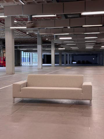 Artifort Mare 2,5 - zits | Wol | NIEUWSTAAT + Garantie, Stof, Tweepersoons, 75 tot 100 cm, Ophalen of Verzenden