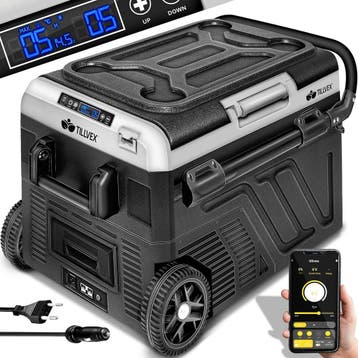 Compressor Koelbox elektrisch - Coolbox - Frigobox - 60L - Z, Verzenden, Zo goed als nieuw