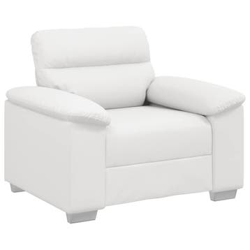 Loungebank 60cm Wit | Tweedekansje | OP=OP, Overige materialen, 75 tot 100 cm, Ophalen of Verzenden, Zo goed als nieuw